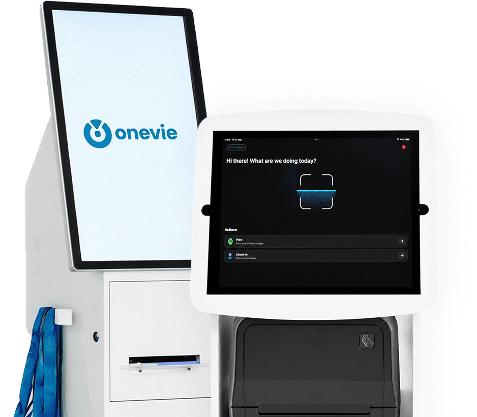 Onevie self-service check-in kiosk